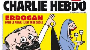 If the french state is serious about defending free speech, then it goes without. Colere D Erdogan Apres Une Caricature De Charlie Hebdo