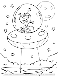 Click the aliens coloring pages to view printable version or color it online (compatible with ipad and android tablets). 11 Rocket Ship Cute Aliens Ufo In Outer Space Coloring Pages For Kids Rainbow Printables