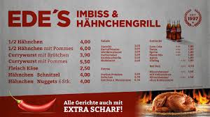 Dazu kommt noch spinat, radieschen und tomaten. Ede S Hahnchen Grill Imbiss Posts Sandhausen Menu Prices Restaurant Reviews Facebook