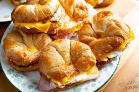 I start of with butter french croissants. Easy Croissant Breakfast Sandwich Alyona S Cooking