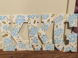 Kappa Kappa Gamma Sorority Wooden Letters Sorority Letters Painted Sorority Crafts Kappa Kappa Gamma Sorority