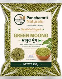 Unpolished Green Moong Dal