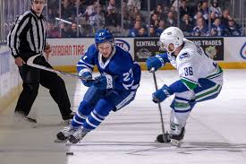Discussion in 'toronto maple leafs' started by ob34knh, may 8, 2019. Calle Rosen Scores Twice Jeremy Bracco Takes Over Ahl Assists Lead As Toronto Marlies Climb Into Playoff Spot With Win Over Utica Maple Leafs Hotstove