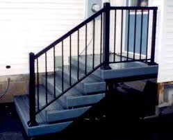 Led wall mount square modern stair hand rail staircase railing kit aluminium. Railings Aluminum Railings Diy Deck Plans
