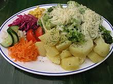 Para el ovolactovegetarianismo el tipo más común de vegetarianismo de occidente están permitidos los huevos y los productos lácteos. Gastronomia Vegetariana Wikipedia La Enciclopedia Libre