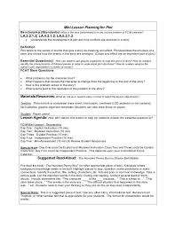 Plot Mini Leson By Jennifer Evans Via Slideshare Mini Lesson Plans Mini Lessons Lesson Plans
