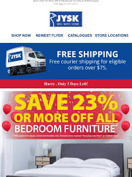 Bed sheets come in a wide range of yarn types and quality, so it's a good idea to familiarise yourself with the many options of bed linen that we provide for you. Jysk Final 3 Days To Save 23 Or More Off All Bedroom Furniture Mattresses Milled