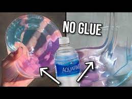 Water Slime Gÿ Testing No Glue Slime Youtube Slime Recipe Videos Water Slime Slime No Glue