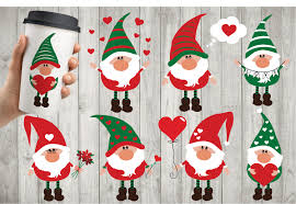 Download Christmas Gnomes Svg Free Svg Cut Files Create Your Diy Projects Using Your Cricut Explore Silhouette And More The Free Cut Files Include Svg Dxf Eps And Png Files SVG Cut Files
