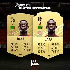 Fifa 16 fifa 17 fifa 18 fifa 19 fifa 20 fifa 21. Patson Daka Fifa21 Fifa Career Mode Stars Fb Facebook