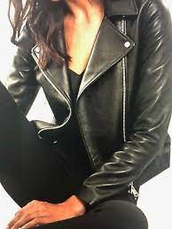 Reiss Gia Black Leather Biker Jacket Size 10 Perfect Condition Au 995 Ebay In 2020 Black Leather Biker Jacket Oversized Blazer Jacket Leather Biker Jacket