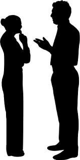 Free Image On Pixabay Silhouette Conversation Man Silhouette Silhouette Images Free Photoshop Resources