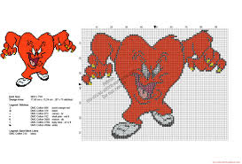 Tasmanian devil taz looney tunes cartoon character free cross stitch pattern big size about 150 x 15. Looney Tunes Gossamer Free Cross Stitch Pattern 97x73 Free Cross Stitch Patterns Simple Unique Alphabets Baby Cross Stitch Cross Stitch For Kids Cross Stitch Patterns