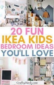 But that's ok because we're here to help. 20 Super Fun Ikea Kids Room Ideas Craftsy Hacks