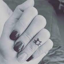 56 Cat Tattoos That Will Make You Want To Get Inked Tiny Finger Tattoos Small Finger Tattoos Finger Tattoos