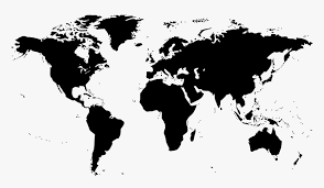 Try to search more transparent images related to maps png | , page 2. World Map Clipart Black And White Hd Png Download Transparent Png Image Pngitem