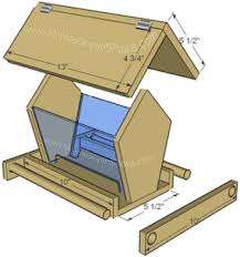 How To Build A Bird Feeder Instructions And Pictures Part 2 Wooden Bird Feeders Diy Bird Feeder Bird House Kits