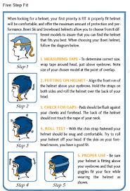 Size Charts For Boeri Helmets