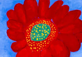 Georgia o keeffe flowers art lesson. Art For Small Hands In The Style Of Georgia O Keeffe
