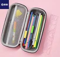 Estuche de lápices de silicona personalizada con diseño de unicornio lindo  para estudiantes