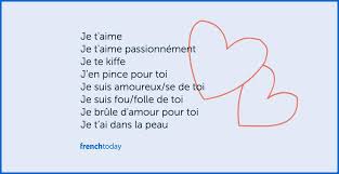 I Love You In French Free French Lesson W Audio