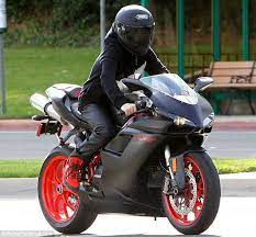 All Revved Up Justin Bieber Hits The Road On His Beloved Ducati Motorbike Just 24 Hours After Being Slapped With Driving Ticket Ducati New Motorcycles Ducati Motorbike