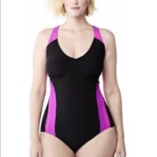 lands end plus size one piece swimsuit