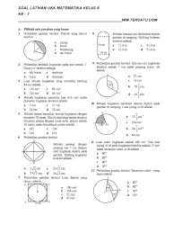 Soal Uas Matematika Kelas 8 Semester 1 Kurikulum 2013 Tahun 2017