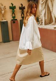 Second Female Larkin Dress Vit Ted Teresa Mode Vit Klanning Dammode