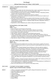 Resume format for doctors available on wisdomjobs.com job portal helps you to turn your ailing resume to a healthy and opportunity grabbing one. Coder Medical Records Resume Samples Velvet Jobs