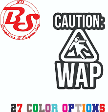 WAP Wet Ass Pussy Porn Star BBC Funny Joke Vinyl Decal Adult XXX Porn Hub  noBS | eBay