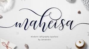 It comes with 600+ glyphs, includign alternates, ligatures and swashes. Maheisa Script Fontesk