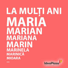 Mojang maria skolgata 83 118 53 stockholm sweden. Ideaplaza Ro Auf Twitter La Multi Ani De Sfantamaria Maria Marian Mariana Marin Marinela Marinica Mioara Lamultiani Lma