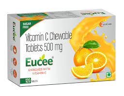 Check prices & buy now! Eucee Vitamin C Sugar Free Chewable Tablets In Tasty Orange Flavor Stomach Friendly Vegan Formula Promotes Immunity Skin Gumcare For Kids Men Women 120 Servings Orange Pack Of