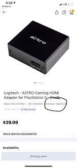 If you don't want to let your friends know when you've logged in to your playstation 5, you can choose to hide your online status. Hdmi Adapter Back In Stock On 10 25 On Best Buy R Astrogaming