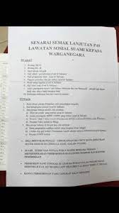 Visa requirements for malaysian citizens are administrative entry restrictions by the authorities of other states placed on citizens of malaysia. Checklist For Foreign Spouses Support Group Malaysia Facebook