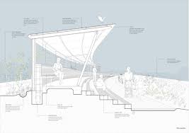 A Restful Place For Visitors To Bells Beach By Architecture Grads Monique Woods And R Architecture Drawing Diagram Architecture Architecture Concept Drawings