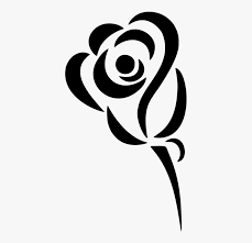 Breast cancer requires expert care. Petal Plant Flower Breast Cancer Symbol In Black And White Hd Png Download Kindpng