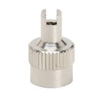 Buy Valve cap brass/nickel plated, with key with seal online