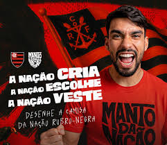 Flamengo lança o Manto da Nação para torcida criar, escolher e vestir a próxima camisa