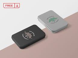 Metal Boxes Mockup Box Mockup Free Mockup Mockup Free Psd