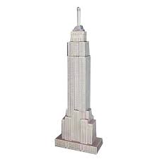 Empire State Building 3d Paper Model Etsy Paper Model Architecture Paper Models House Paper Models