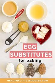 Baking Substitutes For Eggs Healthy Little Foodies In 2020 Baking Substitutes Substitute For Egg Egg Allergy Recipes
