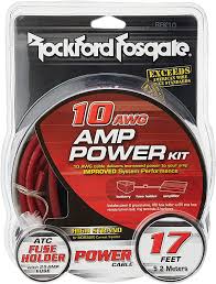 You have to ensure that if your tool requires 15 amps, it gets 15 amps. Amazon Com Rockford 10 Awg Power Installation Kit Automotive