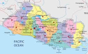 El salvador, country of central america. Karty Salvadora Podrobnaya Karta Salvadora Na Russkom Yazyke S Kurortami I Otelyami