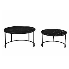 ✅ browse our daily deals for even more savings! Coffee Table 77x77x42cm Stone Top Set Of 2