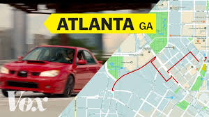 While you would normally expect to see exotics and american muscle star in car chase films, the subaru impreza wrx sti shown in the baby driver trailers seemed like an unusual choice for a getaway car. Vox Mapped The Opening Car Chase From Baby Driver On Google Maps Sharpshutter Co