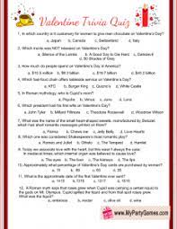 Help your kids celebrate by printing these free coloring pages, which they can give to siblings, classmates, family members, and other important people in their lives. Free Printable Valentine Trivia Quiz Valentines Printables Free Valentines Games Valentines Day Trivia