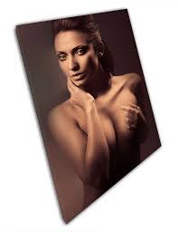 Topless Young Beautiful Lady Woman Art Ready to Hang Canvas Wall Art Print  Picture for Home Office Decor - Etsy UK