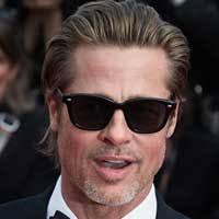 Authentic tom ford tf211 af 001 53/20 140 black gold polarized unisex sunglasses. Brad Pitt Glasses